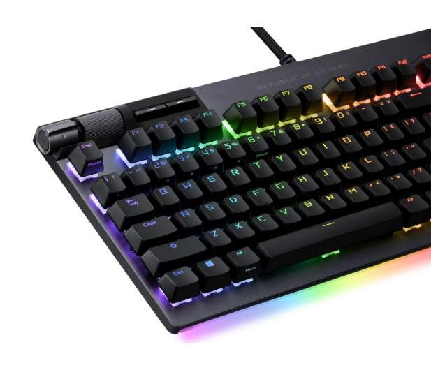 ASUS Klawiatura ROG STRIX Flare II Animate USB Czarna 90MP02E6-BKUA01 - 1044702 - zdjęcie 10